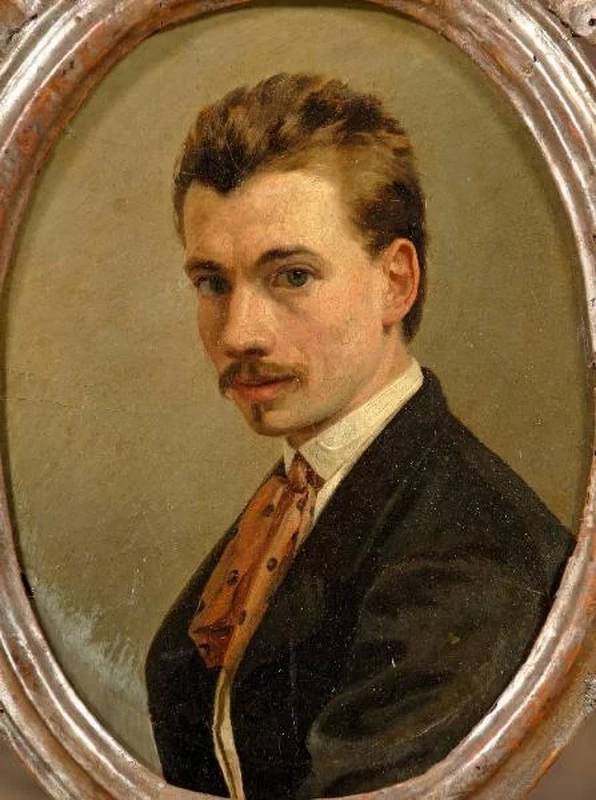 Ritratto di Renzo Conti - Museo Civico di Crema e del Cremasco